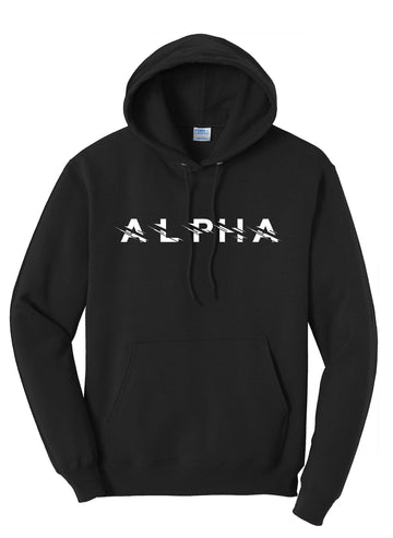 Alpha Signature Logo Youth Hoodie