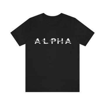 Alpha Signature Icon Unisex Jersey Short Sleeve Tee