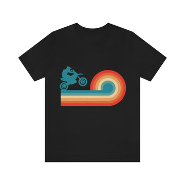 Alpha Retro Wave Unisex Jersey Short Sleeve Tee