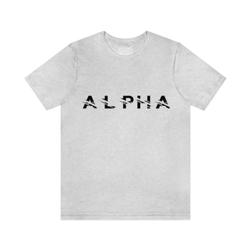 Alpha Signature Icon Unisex Jersey Short Sleeve Tee