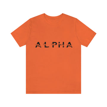 Alpha Signature Unisex Jersey Short Sleeve Tee