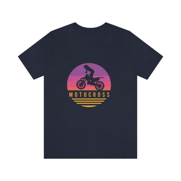 Alpha Retro Moto Sunset Unisex Jersey Short Sleeve Tee