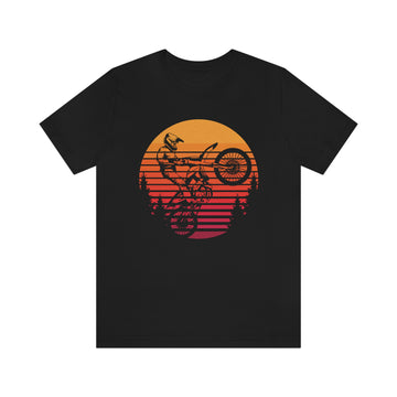 Alpha Retro Wheelie Unisex Jersey Short Sleeve Tee