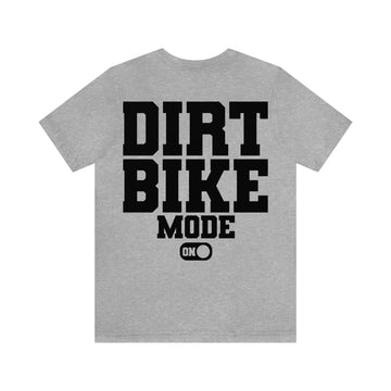 Alpha Dirt Bike Mode Adult Unisex Jersey Short Sleeve Tee