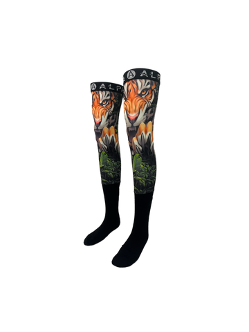Eye of the Tiger Mens Moto Socks