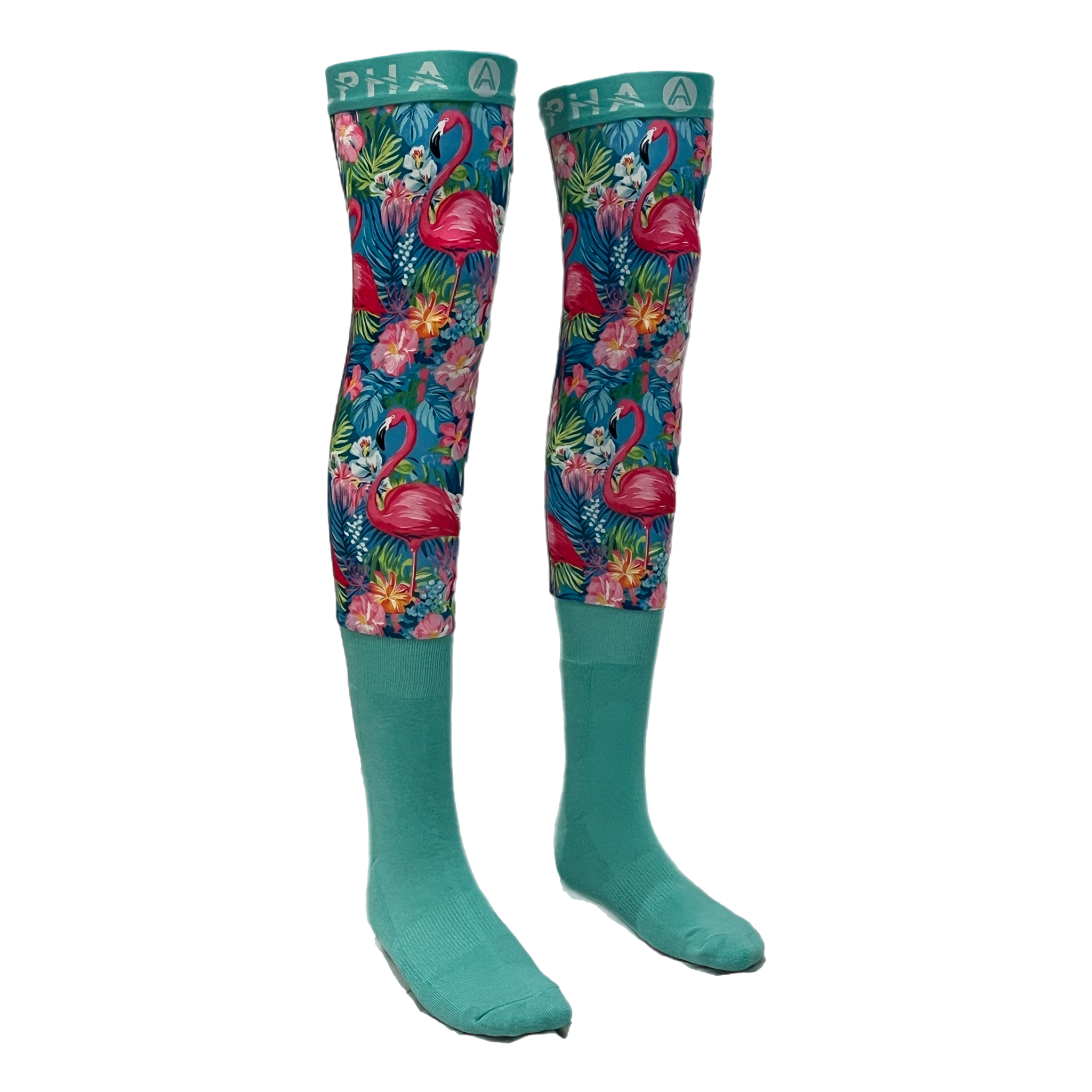 Flamingo Fever Youth Moto Sock