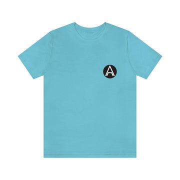 Alpha Signature Logo Adult Unisex Jersey Short Sleeve Tee