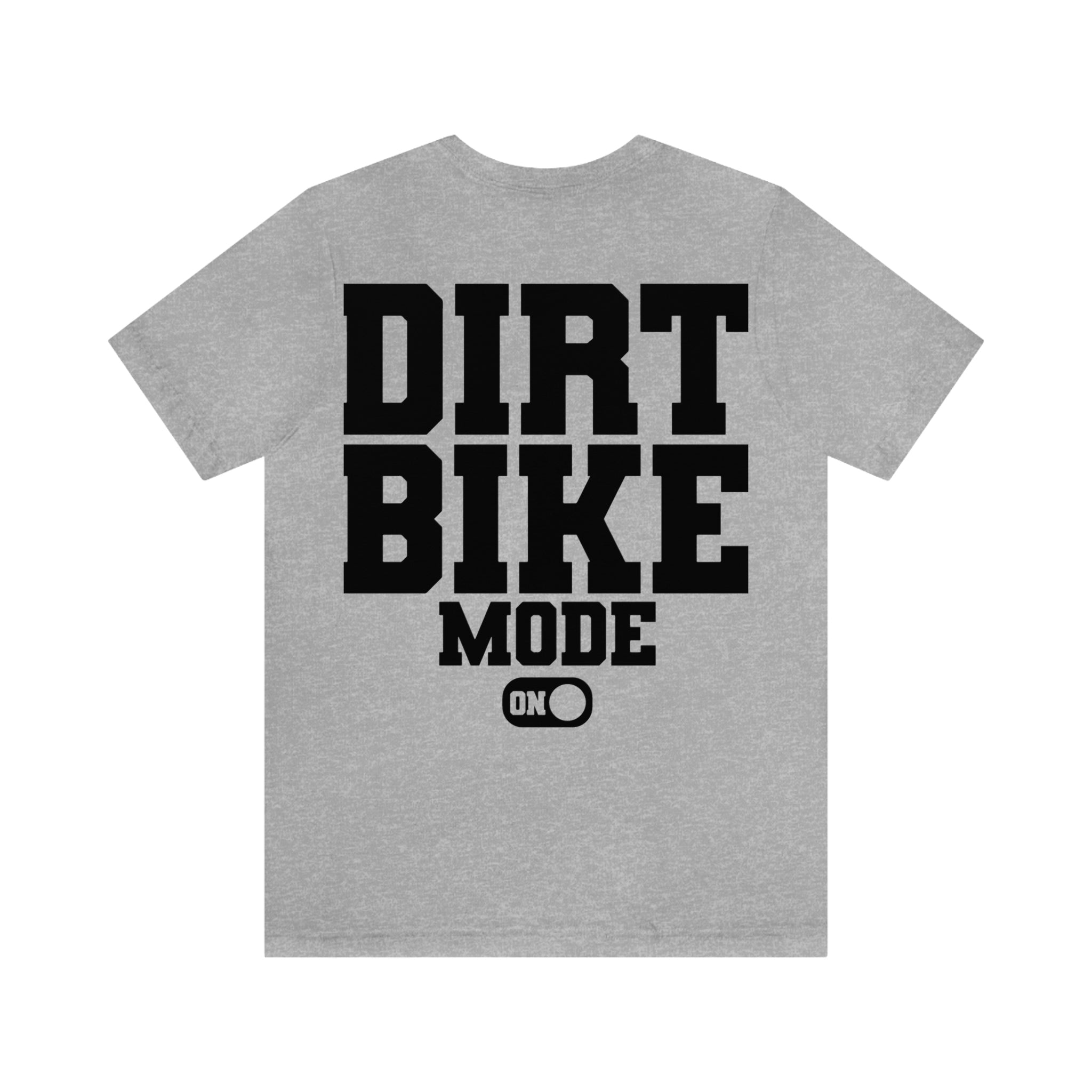 Alpha Dirt Bike Mode Adult Unisex Jersey Short Sleeve Tee