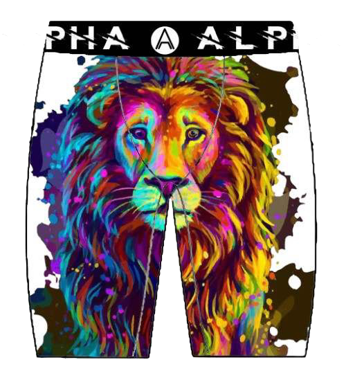 Alpha Lion Mens Boxer Briefs